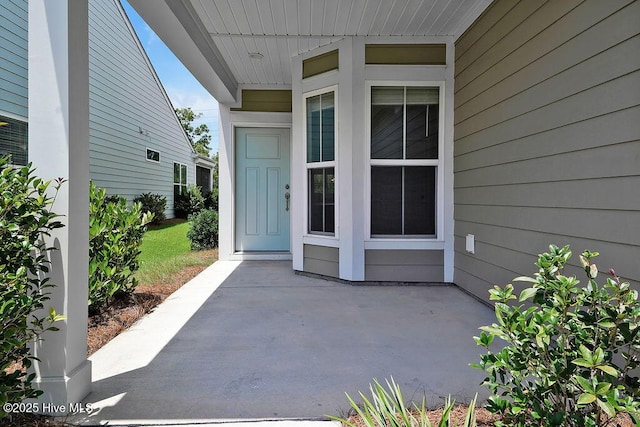 3200 Laughing Gull Ter, Wilmington, NC 28412 - property entrance with a patio area