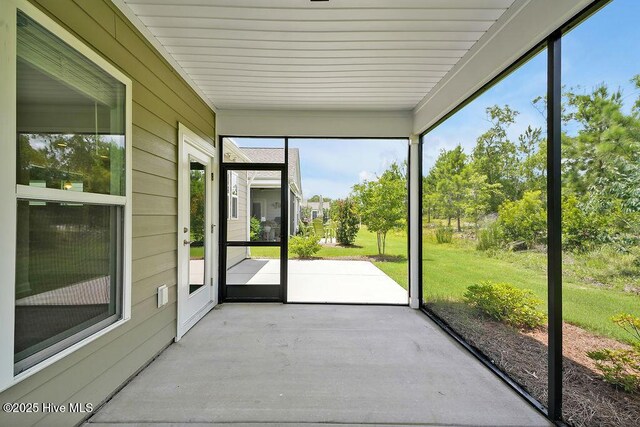 3200 Laughing Gull Ter, Wilmington, NC 28412 - view of unfurnished sunroom