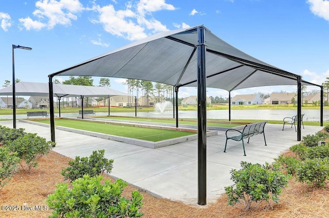 3200 Laughing Gull Ter, Wilmington, NC 28412 - view of home's community with a bocce ball area and a residential view