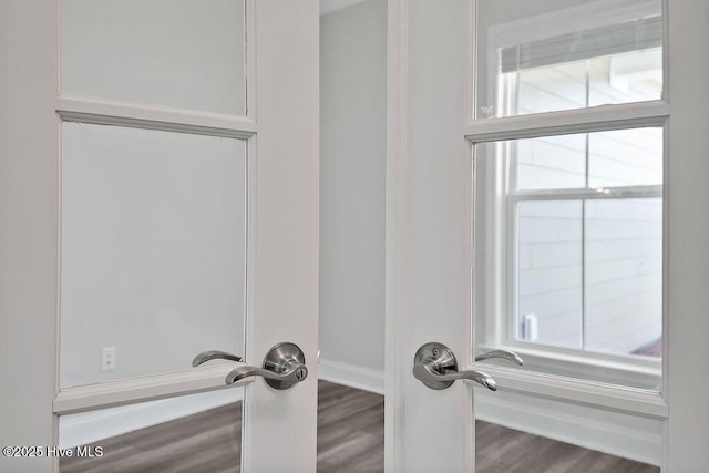 3200 Laughing Gull Ter, Wilmington, NC 28412 - detailed view of wood finished floors and baseboards
