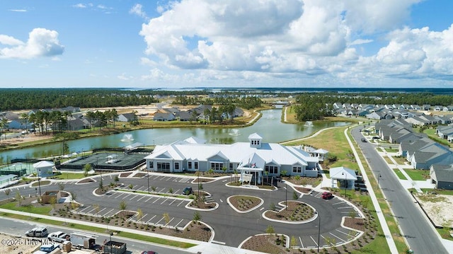 3200 Laughing Gull Ter, Wilmington, NC 28412 - aerial perspective of suburban area with a nearby body of water