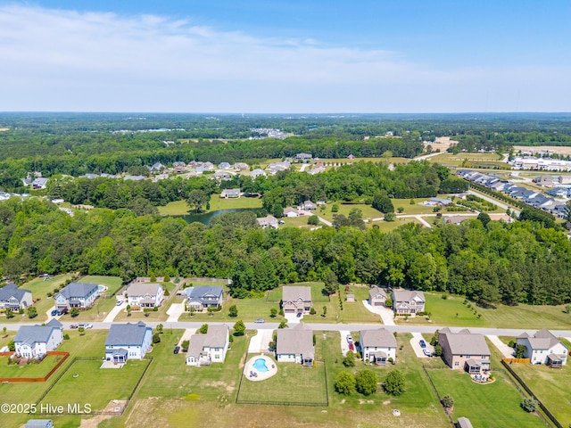 135 W Wellesley Dr, Clayton, NC 27520 - aerial view of property's location with nearby suburban area