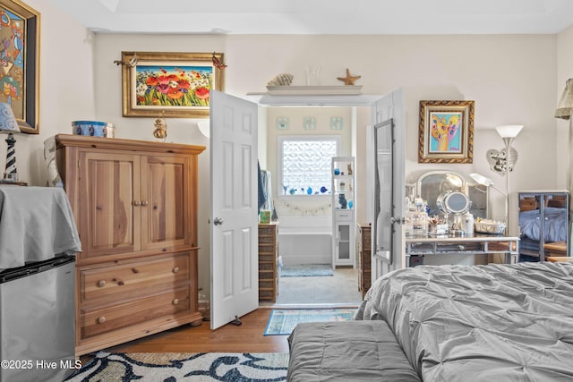 600 Pearson Cir, Newport, NC 28570 - bedroom with wood finished floors