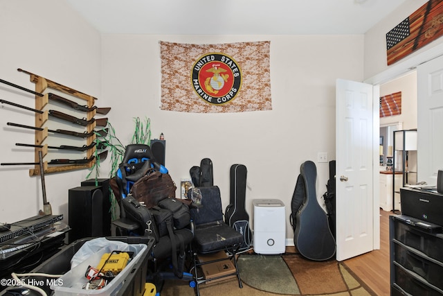 600 Pearson Cir, Newport, NC 28570 - office area featuring wood finished floors