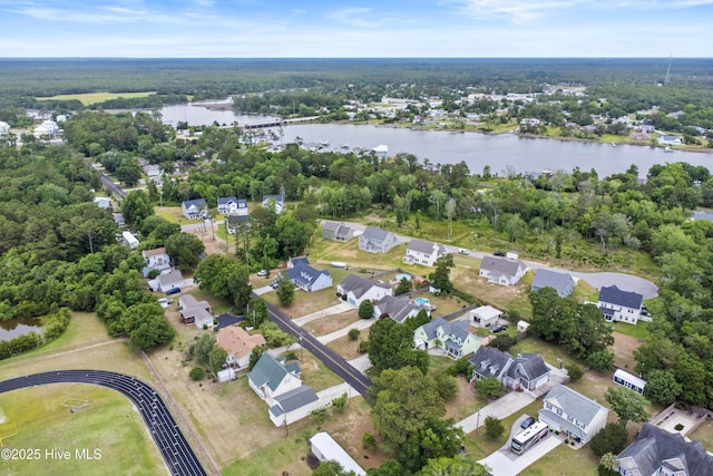 600 Pearson Cir, Newport, NC 28570 - view of property location featuring a large body of water and nearby suburban area