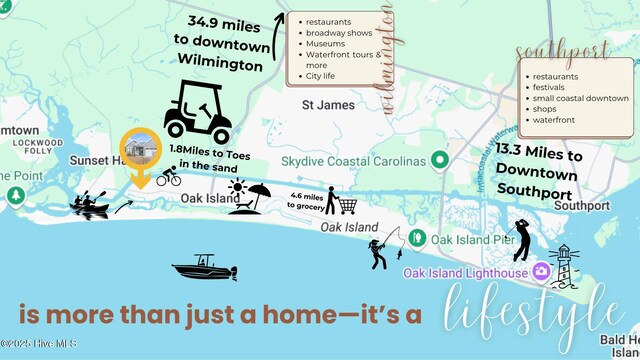 2402 W Oak Island Dr, Oak Island, NC 28465 - map / location