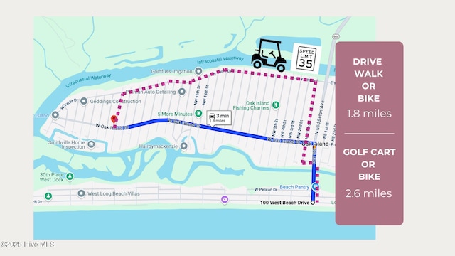 2402 W Oak Island Dr, Oak Island, NC 28465 - map / location