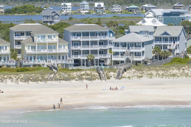 876 Villas Dr, North Topsail Beach, NC 28460 - bird's eye view of extended coastline