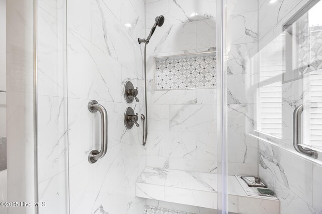 103 Schever Rd, West End, NC 27376 - full bathroom with a marble finish shower