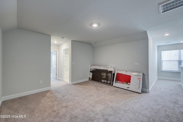 1337 Fence Post Ln, Carolina Shores, NC 28467 - basement with carpet flooring, baseboards, and recessed lighting