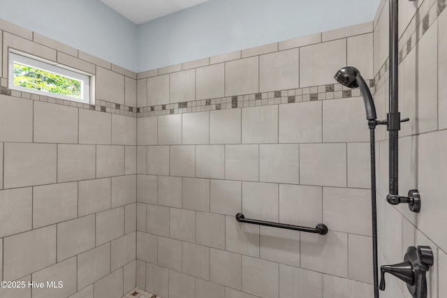 1120 Beasley Rd, Wilmington, NC 28409 - bathroom with a tile shower