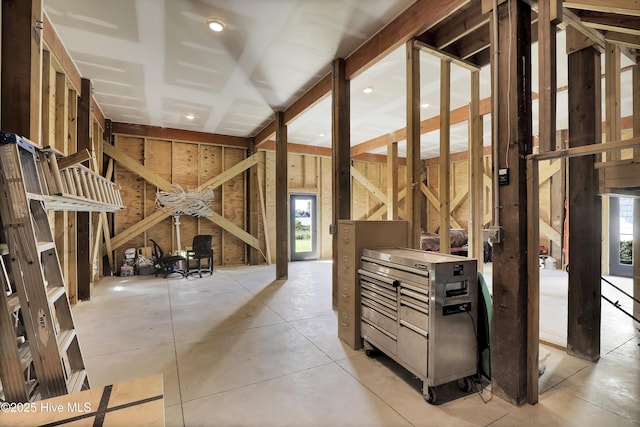 232 Shell Dr, Sneads Ferry, NC 28460 - miscellaneous room featuring concrete floors