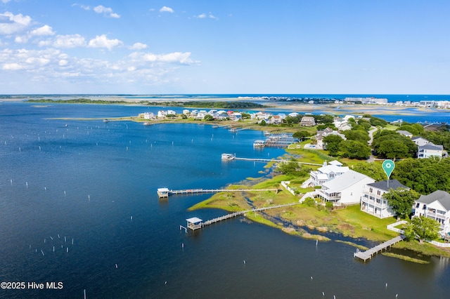 232 Shell Dr, Sneads Ferry, NC 28460 - aerial view of a nearby body of water