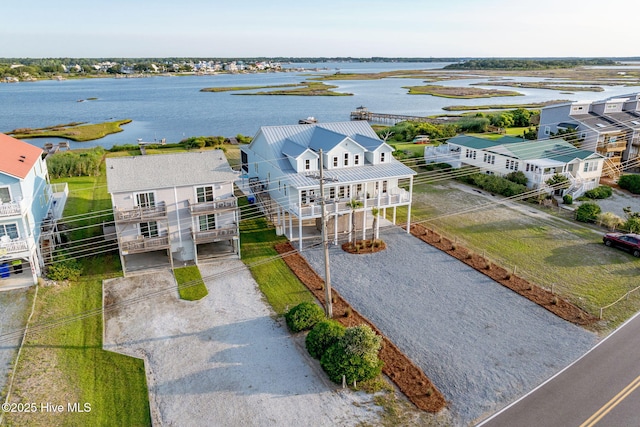 1753 New River Inlet Rd, North Topsail Beach, NC 28460 - drone / aerial view of a large body of water