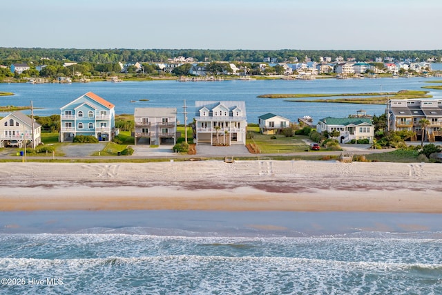 1753 New River Inlet Rd, North Topsail Beach, NC 28460 - bird's eye view of a nearby body of water