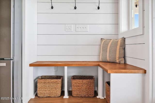 1753 New River Inlet Rd, North Topsail Beach, NC 28460 - mudroom featuring wood finished floors
