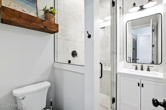 1753 New River Inlet Rd, North Topsail Beach, NC 28460 - full bath with toilet, a shower stall, and vanity