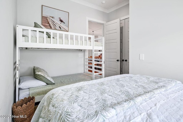 1753 New River Inlet Rd, North Topsail Beach, NC 28460 - bedroom with crown molding