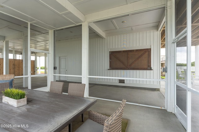 1753 New River Inlet Rd, North Topsail Beach, NC 28460 - view of sunroom / solarium