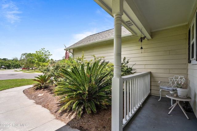 7100 Farrington Farms Dr, Wilmington, NC 28411 - view of covered porch