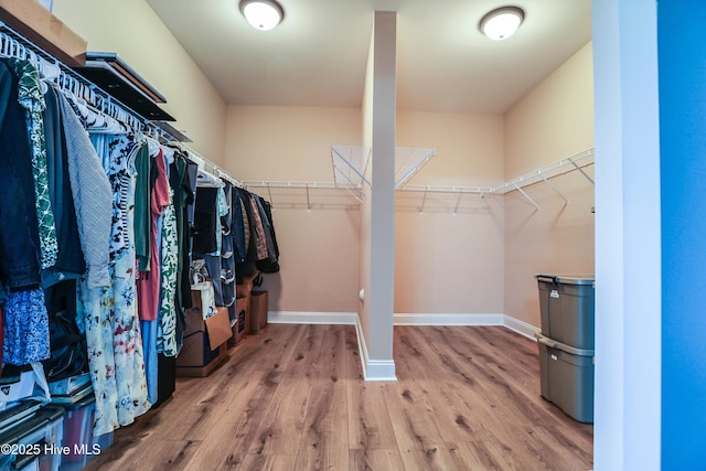 1187 S Brook Rd, Winnabow, NC 28479 - spacious closet featuring wood finished floors