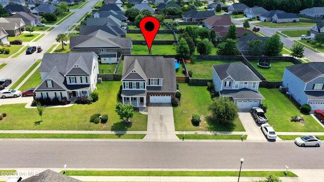 1187 S Brook Rd, Winnabow, NC 28479 - aerial view of residential area