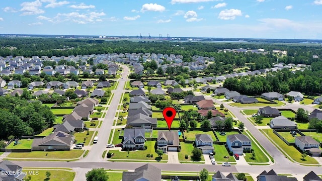 1187 S Brook Rd, Winnabow, NC 28479 - aerial view of residential area