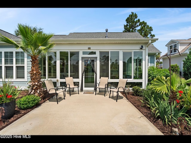 2385 Red Birch Trl NE, Leland, NC 28451 - view of patio / terrace with a sunroom