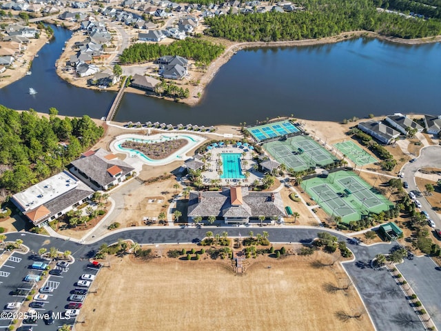 2385 Red Birch Trl NE, Leland, NC 28451 - view of property location featuring a large body of water and a pool area