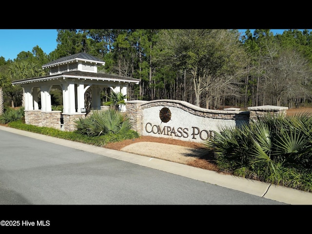 2385 Red Birch Trl NE, Leland, NC 28451 - community / neighborhood sign with view of wooded area
