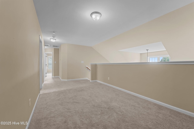 433 Shepherd Trl, Aberdeen, NC 28315 - hallway featuring light colored carpet and baseboards