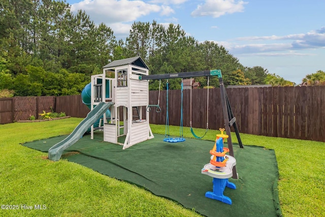 912 Morganser Dr, Swansboro, NC 28584 - view of jungle gym