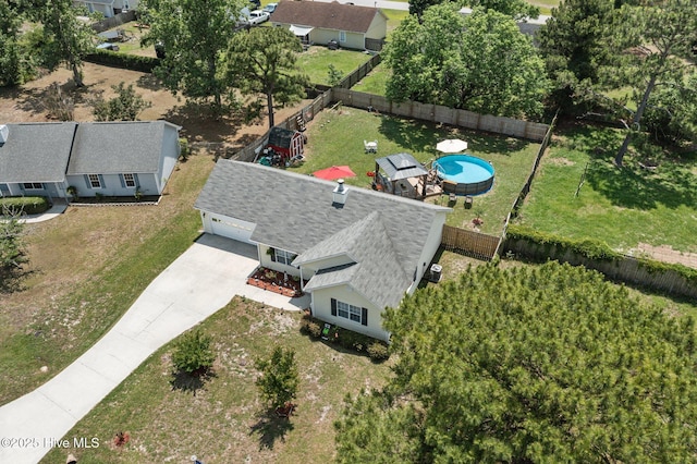 500 Nutfield Dr, Hubert, NC 28539 - view from above of property