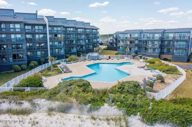 1896 New River Inlet Rd Unit 1212, North Topsail Beach, NC 28460 - community pool with a patio area