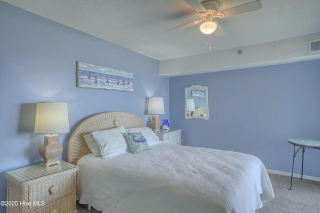 1896 New River Inlet Rd Unit 1212, North Topsail Beach, NC 28460 - bedroom featuring carpet flooring, a ceiling fan, and baseboards
