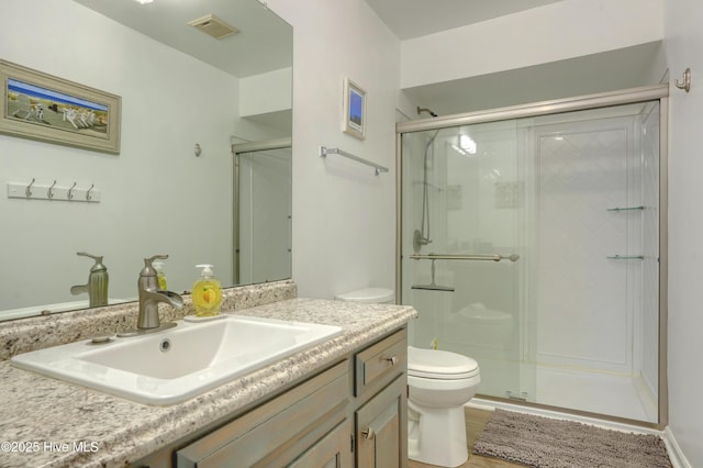 1896 New River Inlet Rd Unit 1212, North Topsail Beach, NC 28460 - full bath featuring toilet, vanity, and a shower stall