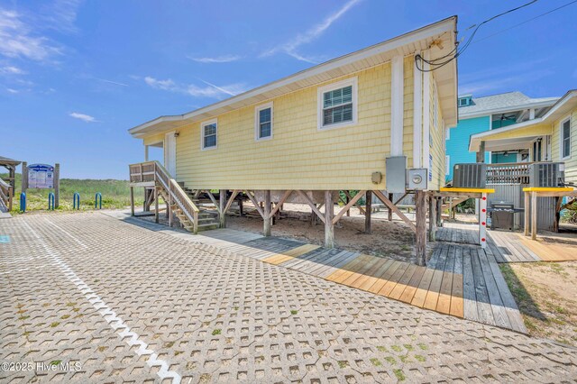 1020 Carolina Beach Ave N, Carolina Beach, NC 28428 - back of house featuring a wooden deck