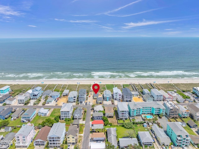 1020 Carolina Beach Ave N, Carolina Beach, NC 28428 - aerial view of waterfront with a beach