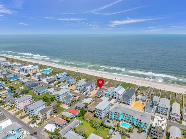 1020 Carolina Beach Ave N, Carolina Beach, NC 28428 - drone / aerial view of extended coastline