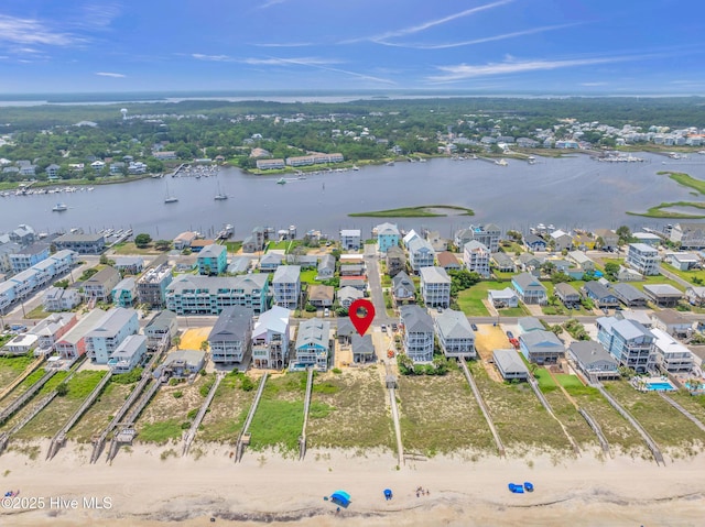 1020 Carolina Beach Ave N, Carolina Beach, NC 28428 - bird's eye view of a nearby body of water
