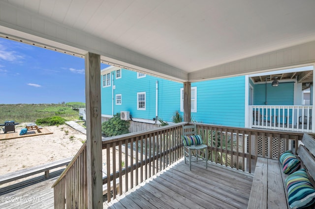 1020 Carolina Beach Ave N, Carolina Beach, NC 28428 - view of wooden terrace