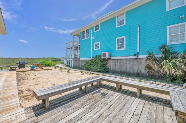 1020 Carolina Beach Ave N, Carolina Beach, NC 28428 - view of wooden deck