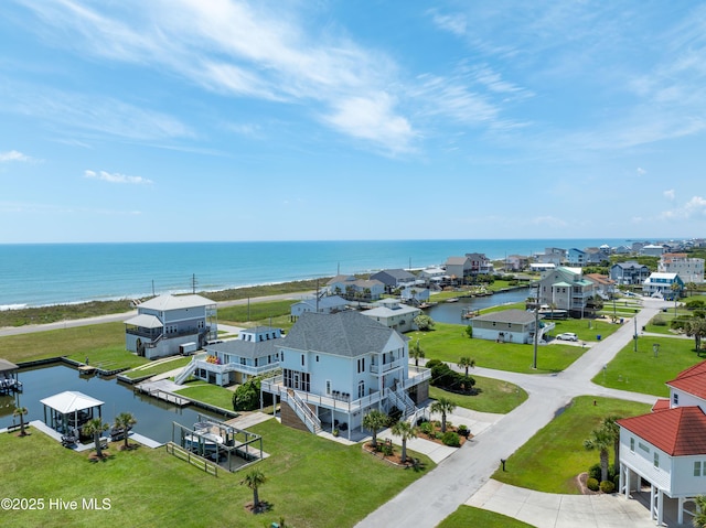 306 Marina Way N, Topsail Beach, NC 28460 - aerial view of a nearby body of water