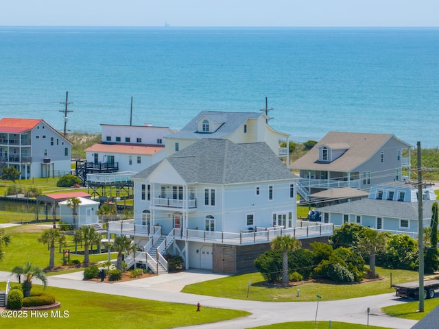 306 Marina Way N, Topsail Beach, NC 28460 - water view with stairway