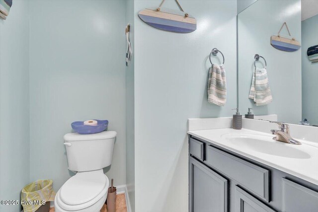 618 Godette School Rd, Havelock, NC 28532 - bathroom with toilet and vanity