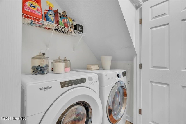 618 Godette School Rd, Havelock, NC 28532 - washroom with washing machine and clothes dryer