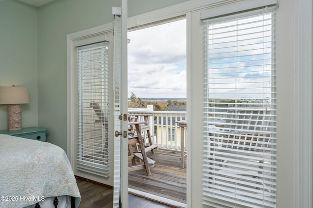 104 Sea Oaks Ct, North Topsail Beach, NC 28460 - bedroom with wood finished floors