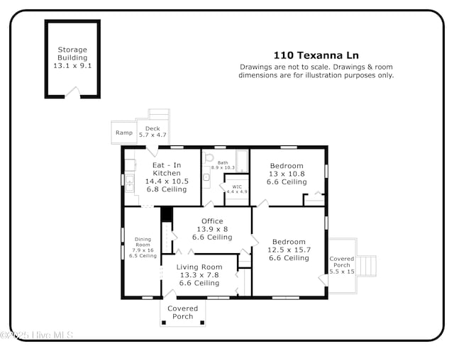 110 Texanna Ln, Raeford, NC 28376 - property floor plan
