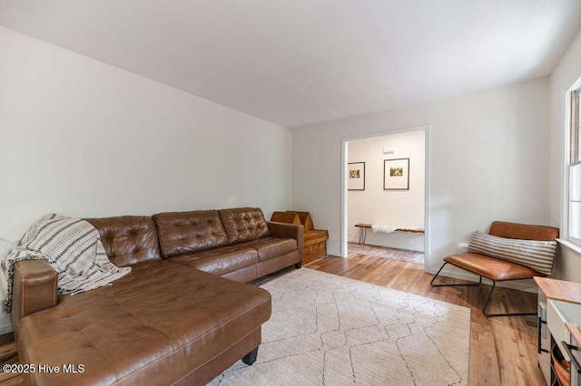 1809 E Indiana Ave, Southern Pines, NC 28387 - living room with wood finished floors and baseboards