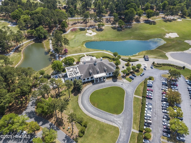 423 White Columns Way, Wilmington, NC 28411 - aerial overview of property's location featuring a nearby body of water and a golf course